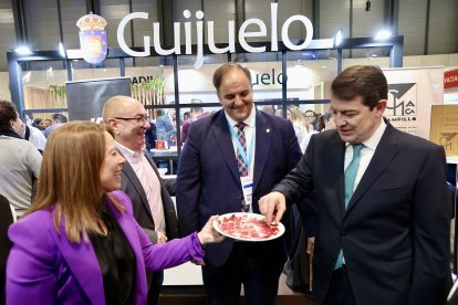 Visita de Alfonso Fernández Mañueco a la 44 edición de Fitur. ICAL