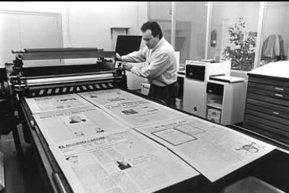 Prensa de pruebas en Lucas de Tuy