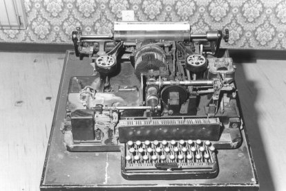 Primer teletipo con el que Diario de León recibía información del exterior