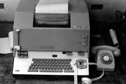 Poco a poco, la recepción de teletipos de las agencias se fue modernizando