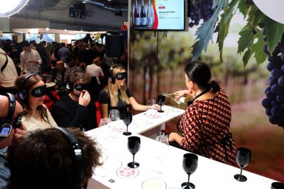 Cata de vinos de la D.O. León en el Aula del Vino de Ifema