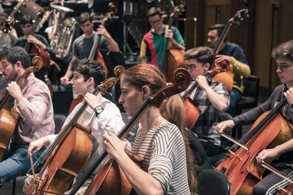 Miembros de la Orquesta JMJ.