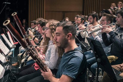 Miembros de la Orquesta JMJ.