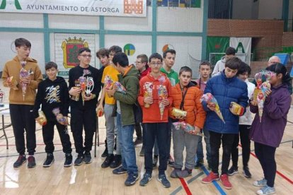 El Provincial de Edades celebrado en Astorga resultó todo un éxito.  DL