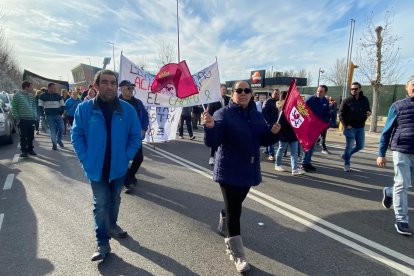 El campo estalla de nuevo con una nueva tractorada en León.