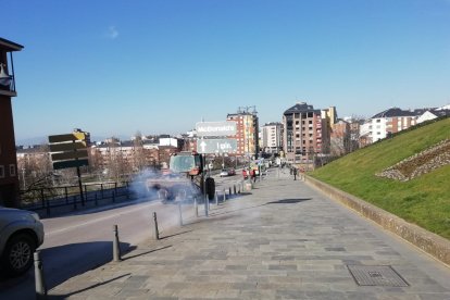 El campo estalla con una nueva tractorada en León.
