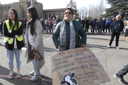El campo estalla con una nueva tractorada en León.