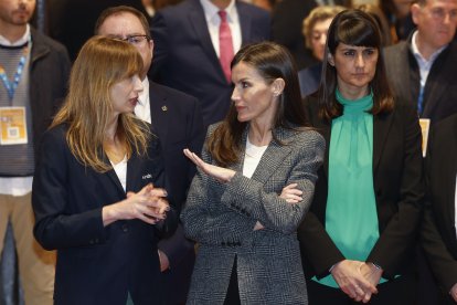 La reina Letizia presidió el acto