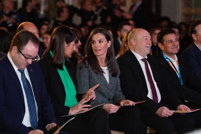 La reina Letizia presidió el acto