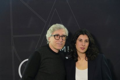 Encuentro con nominados al Goya a la mejor dirección, con la participación de Elena Martín Gimeno (''Creatura'') y David Trueba (''Saben aquell'').