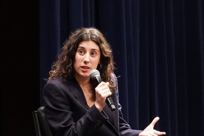 Encuentro con nominados al Goya a la mejor dirección, con la participación de Elena Martín Gimeno (''Creatura'') y David Trueba (''Saben aquell'').