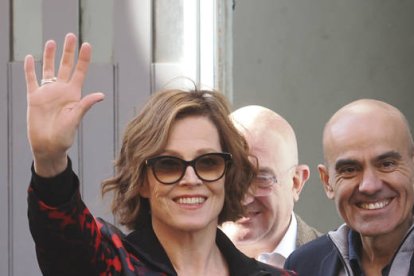 La actriz estadounidense Sigourney Weaver