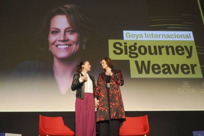 La actriz estadounidense Sigourney Weaver