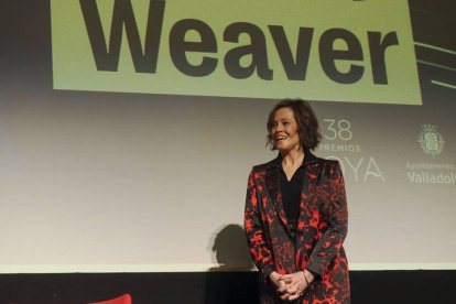 La actriz estadounidense Sigourney Weaver
