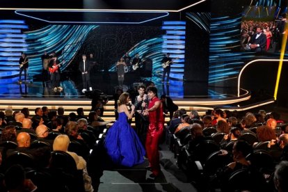 Gala de los Premios Goya celebrada en Valladolid.