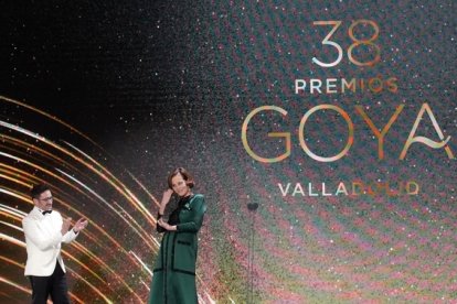 Gala de los Premios Goya celebrada en Valladolid.