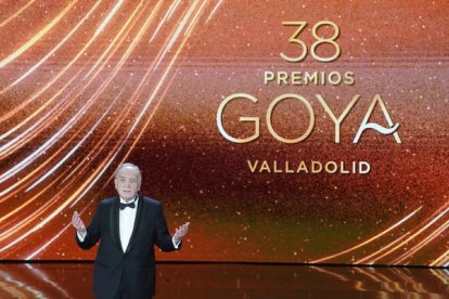 Gala de los Premios Goya celebrada en Valladolid.