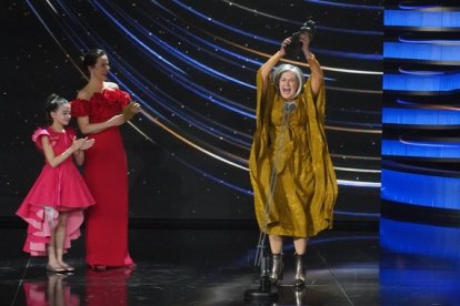 Gala de los Premios Goya celebrada en Valladolid.