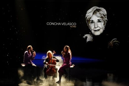 Gala de los Premios Goya celebrada en Valladolid.