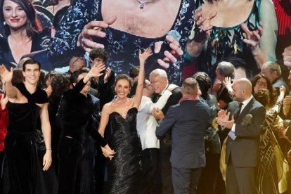 Gala de los Premios Goya celebrada en Valladolid.