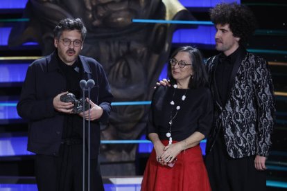 Gala de los Premios Goya celebrada en Valladolid.