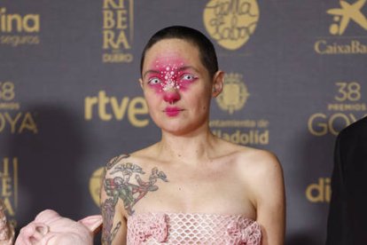 Gala de los Premios Goya celebrada en Valladolid.