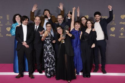 Gala de los Premios Goya celebrada en Valladolid.