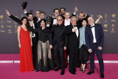 Gala de los Premios Goya celebrada en Valladolid.