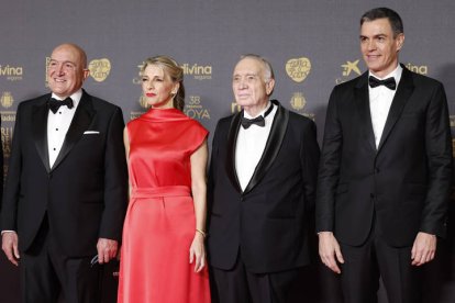 Gala de los Premios Goya celebrada en Valladolid.