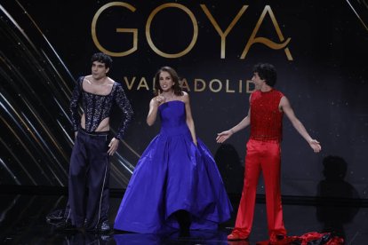Gala de los Premios Goya celebrada en Valladolid.