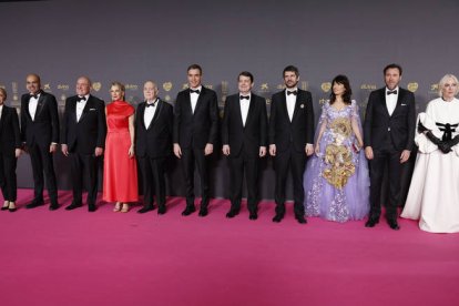 Gala de los Premios Goya celebrada en Valladolid.