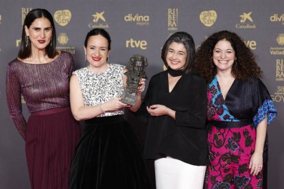 Gala de los Premios Goya celebrada en Valladolid.