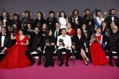 Gala de los Premios Goya celebrada en Valladolid.