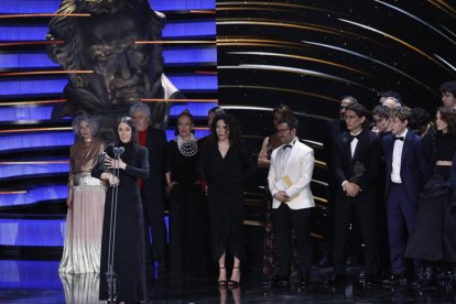 Gala de los Premios Goya celebrada en Valladolid.