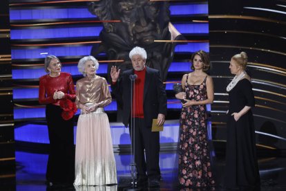 Gala de los Premios Goya celebrada en Valladolid.