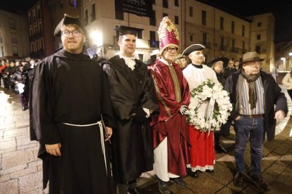 Momentos célebres de la despedida del carnaval en León. RAMIRO