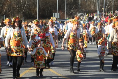 Bembibre vivió su sábado de Piñata para cerrar las fiestas de Carnaval en el Bierzo Alto.