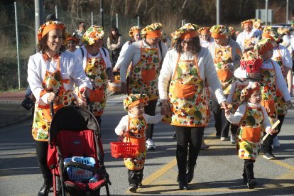 Bembibre vivió su sábado de Piñata para cerrar las fiestas de Carnaval en el Bierzo Alto.