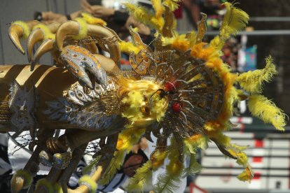 Bembibre vivió su sábado de Piñata para cerrar las fiestas de Carnaval en el Bierzo Alto.