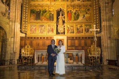 Andrea Hernández y René Reyes Espinosa.