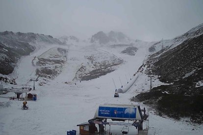 Nieve en León.