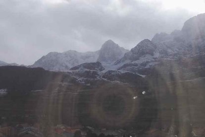 Nieve en León.