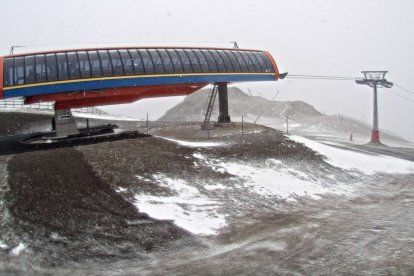 Nieve en León.