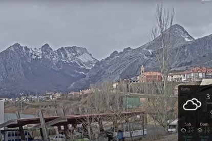 Nieve en León.