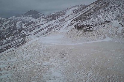 Nieve en León.