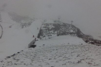 Nieve en León.
