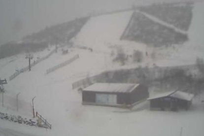 Nieve en León.