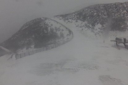 Nieve en León.