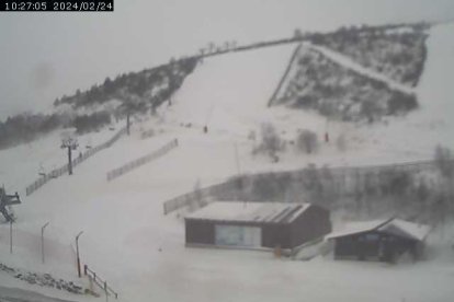 San Isidro sigue afectado por el temporal de frío y nieve.