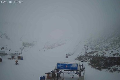 San Isidro sigue afectado por el temporal de frío y nieve.